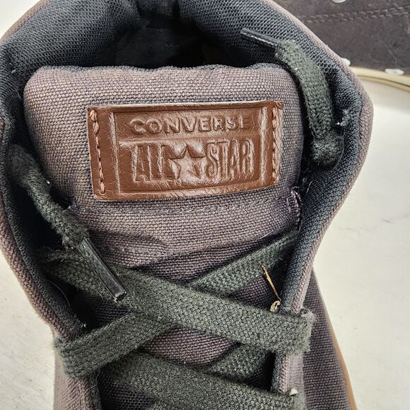 Converse Casual High Tops Black Canvas Grunge Punk Retro Classic 90s Y2K 10.5 - Picture 6 of 8